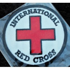 Cloth Sew-On Badge International Red Cross.